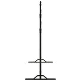 vidaXL Background Stand 254x243 cm Steel Black