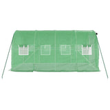 vidaXL Tuinkas met stalen frame 8 m² 4x2x2 m
