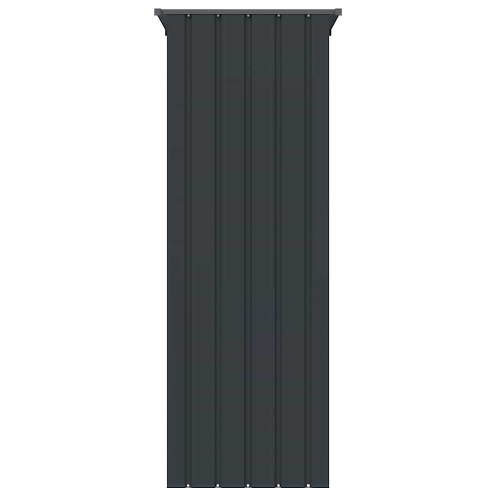 vidaXL Aviary 115x78x200 cm Galvanized Steel Anthracite