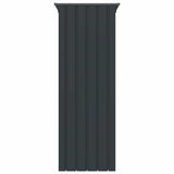 vidaXL Aviary 115x78x200 cm Galvanized Steel Anthracite