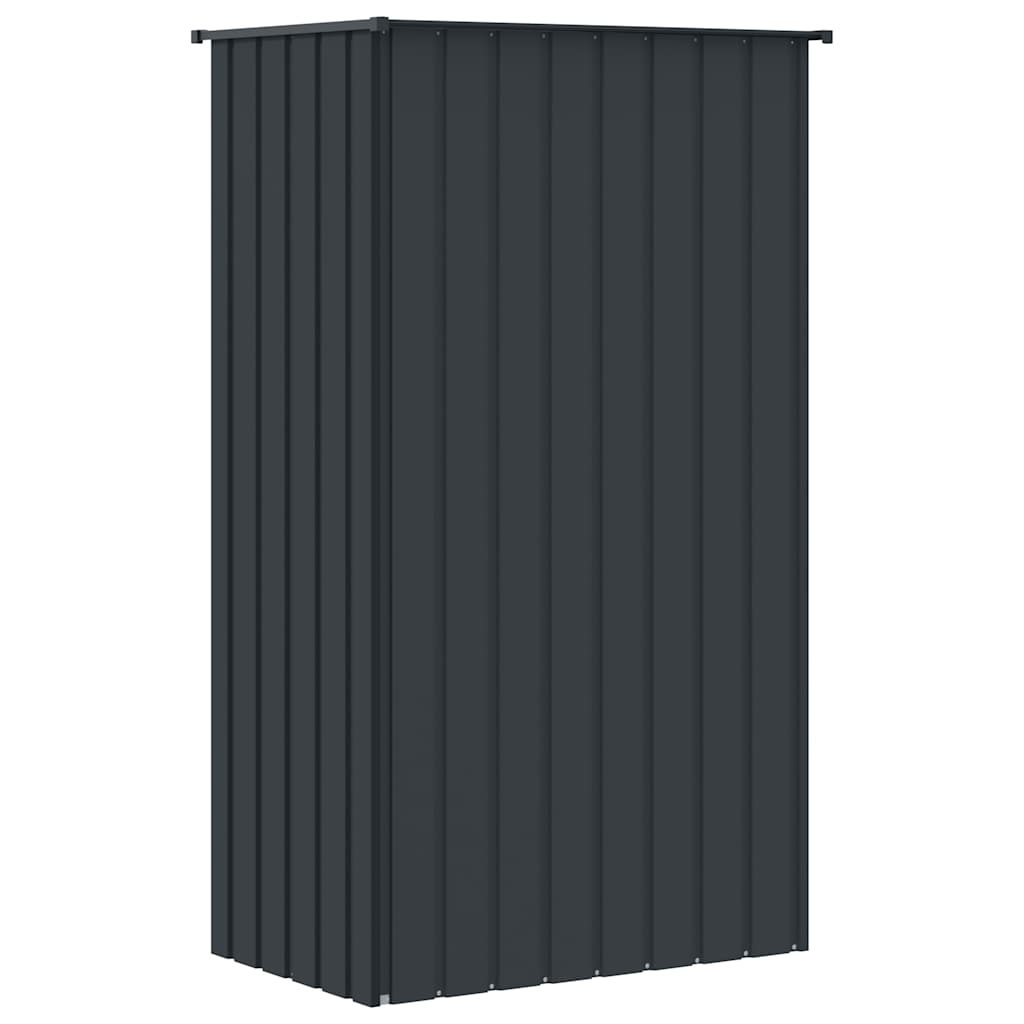 vidaXL Aviary 115x78x200 cm Galvanized Steel Anthracite