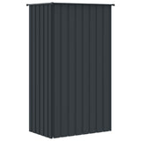 vidaXL Aviary 115x78x200 cm Galvanized Steel Anthracite