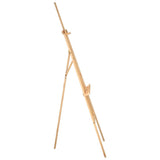vidaXL Artist Easel 53.5x95x127 cm Solid Pine Wood