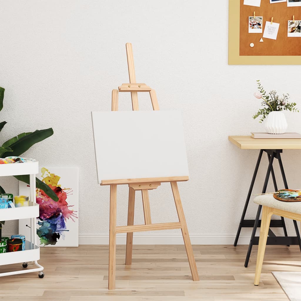 vidaXL Artist Easel 53.5x95x127 cm Solid Pine Wood