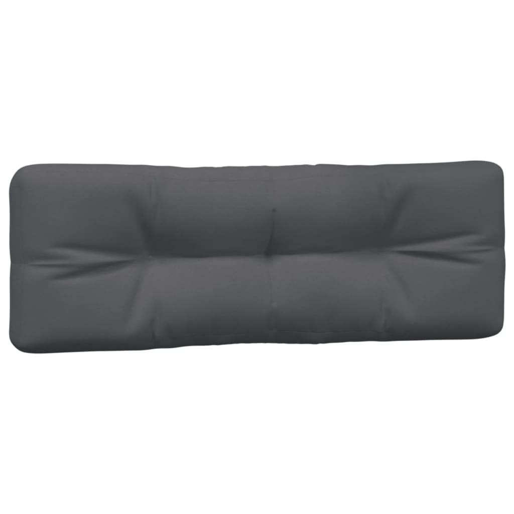 vidaXL Pallet Cushions 7 pcs Fabric Anthracite