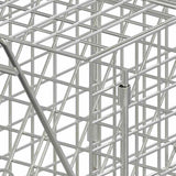 vidaXL Animal Trap 64.5x25x26.5 cm Galvanized Iron