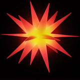 vidaXL Christmas Lights with Ground Spike and LEDs 3 pcs 57 cm Red