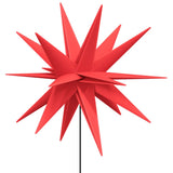 vidaXL Christmas Lights with Ground Spike and LEDs 3 pcs 57 cm Red