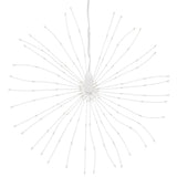 vidaXL Éclairage de fête 2 pièces 140 LED chaudes 17 cm