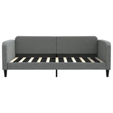 vidaXL Slaapbank 100x190 cm stof lichtgrijs