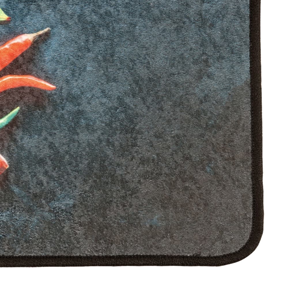 vidaXL Kitchen mat washable non-slip 60x180 cm multicolour