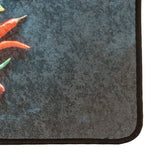 vidaXL Kitchen mat washable non-slip 60x180 cm multicolour