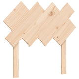 vidaXL Bed Frame with Headboard Solid Wood