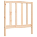vidaXL Bed Frame with Headboard Solid Wood