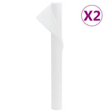 vidaXL Non-Woven Plant Covers 2 rolls 70 g/m² 10x1.6 m