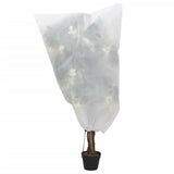 vidaXL Plantenhoezen met trekkoord 8 st 70 g/m² 0,8x0,8 m