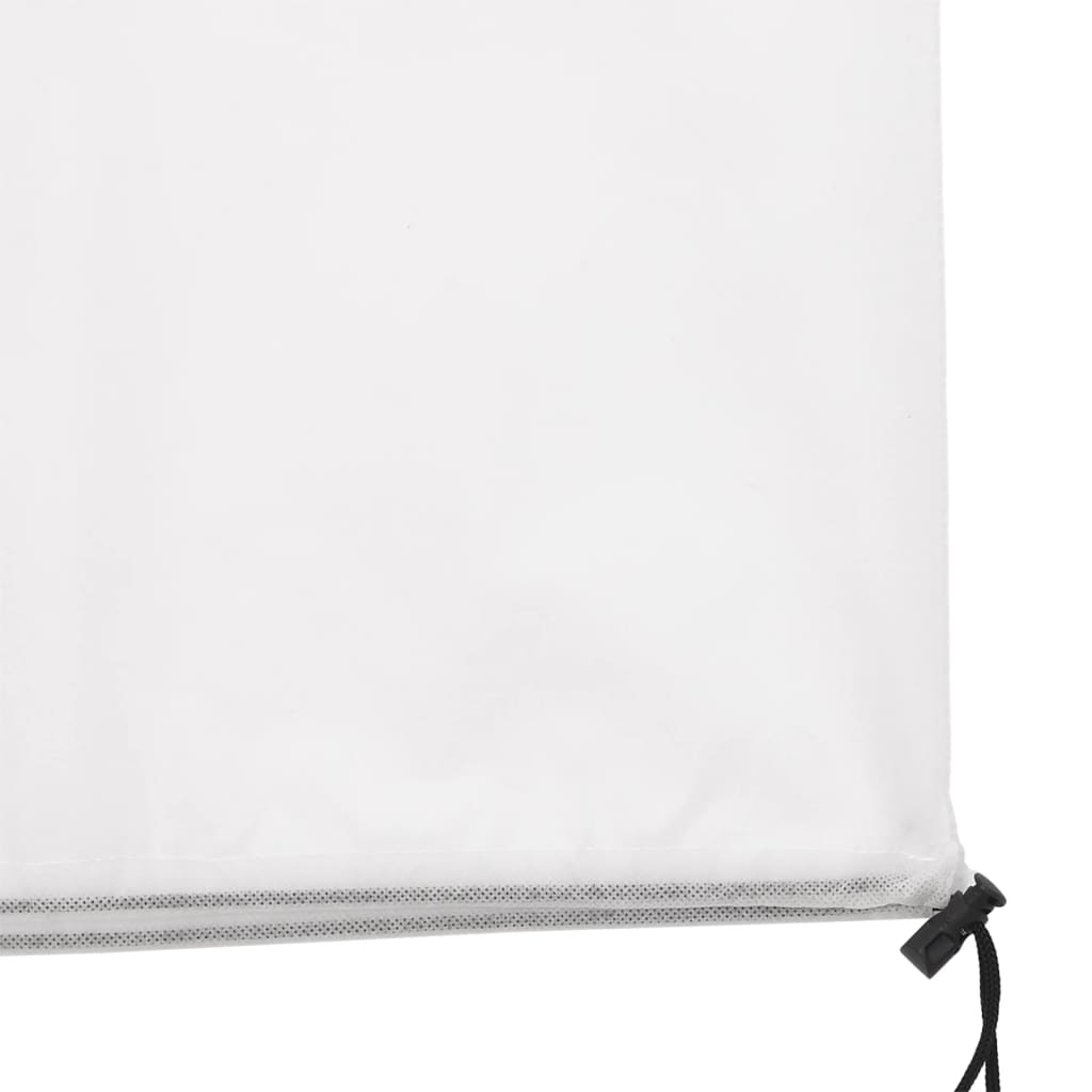 vidaXL Plantenhoezen met trekkoord 8 st 70 g/m² 0,8x0,8 m