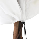 vidaXL Plantenhoezen met trekkoord 8 st 70 g/m² 0,8x0,8 m