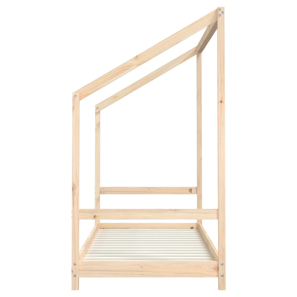 vidaXL Kids Bed Frame 2x(80x200) cm Solid Pine Wood