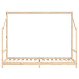 vidaXL Kids Bed Frame 2x(80x200) cm Solid Pine Wood