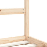 vidaXL Kids Bed Frame 2x(80x200) cm Solid Pine Wood
