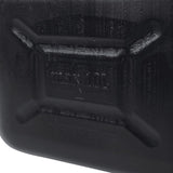 vidaXL Fuel Cans 3 pcs with Flexible Spout Black 10 L Plastic
