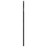 vidaXL Arch Wall Mirror 60x70 cm Iron Black