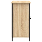 vidaXL Dressoir 100x35x70 cm bewerkt hout sonoma eikenkleurig