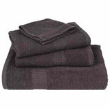 vidaXL 8-Piece Towel Set FROGN 360 gsm white