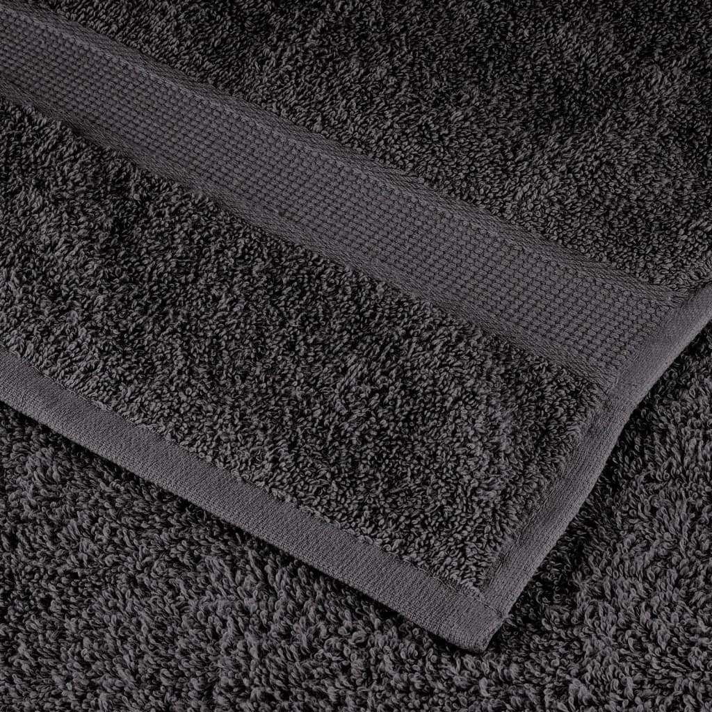 vidaXL 12-Piece Towel Set SOLUND 600 gsm white