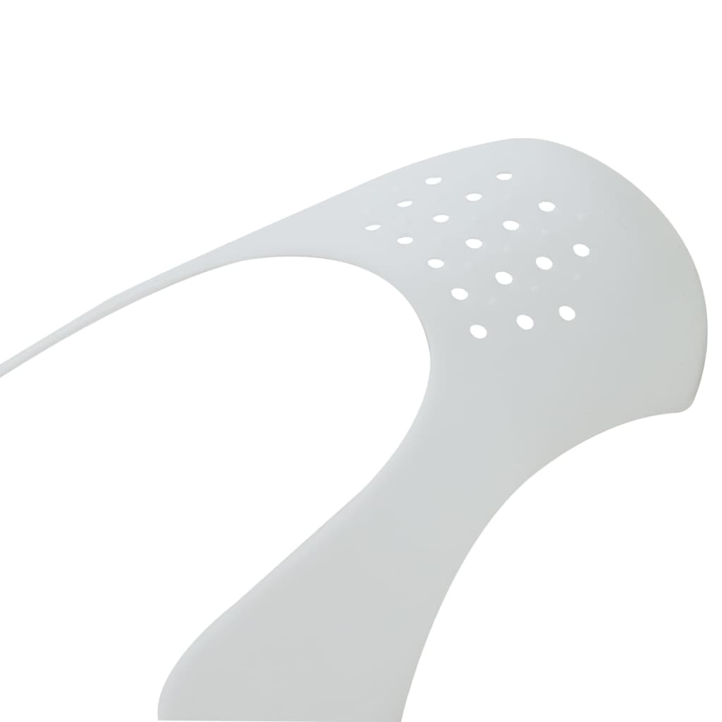 vidaXL Shoe Crease Protectors 2 Pairs EU 35-40 Plastic