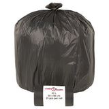 vidaXL Rubbish Bags 250 pcs 35 L black
