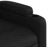 vidaXL Massage Chair Black Artificial Leather