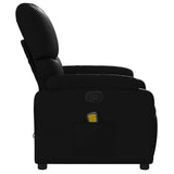 vidaXL Massage Chair Black Artificial Leather