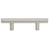 vidaXL Handles 10 pcs 64 mm stainless steel silver-coloured