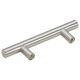 vidaXL Handles 10 pcs 64 mm stainless steel silver-coloured