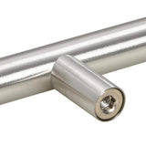 vidaXL Handles 10 pcs 64 mm stainless steel silver-coloured