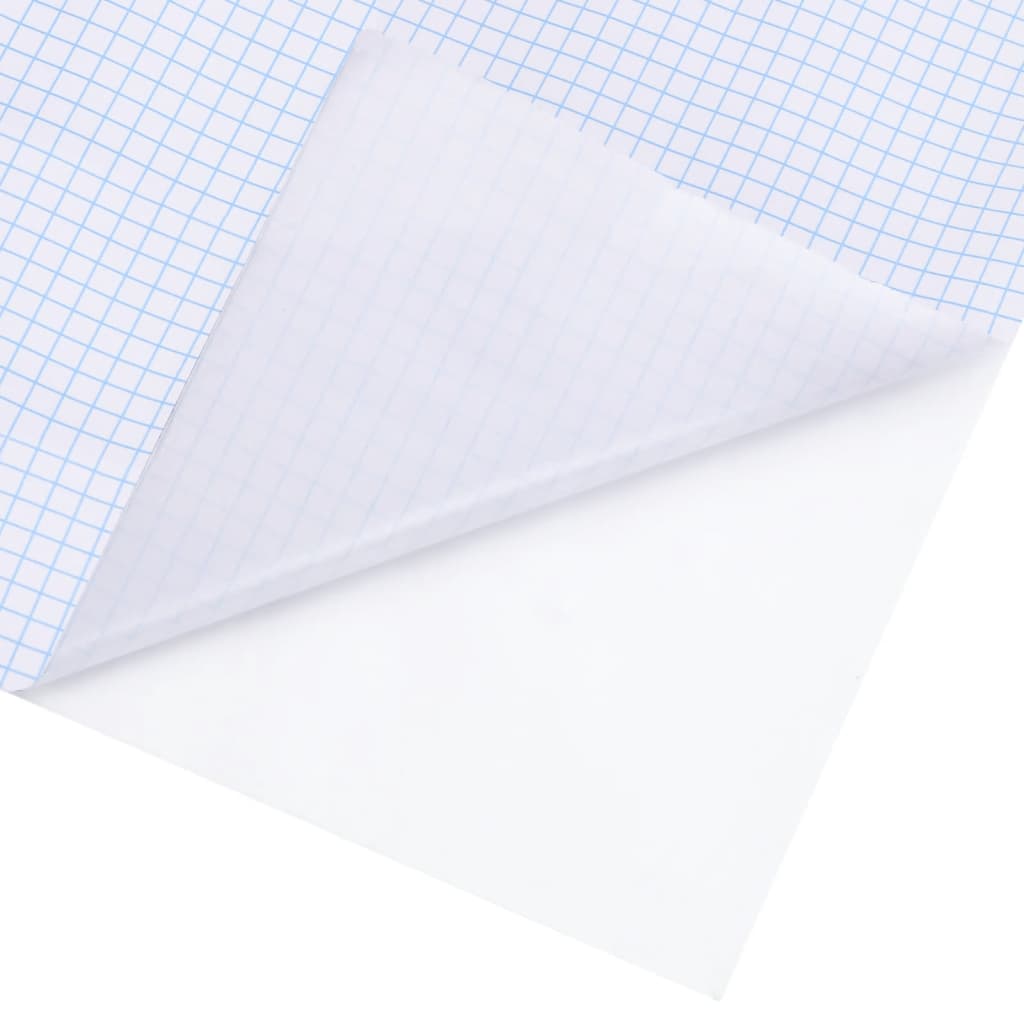 vidaXL Meubelfolies zelfklevend 90x500 cm PVC marmerwit