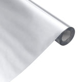 vidaXL Meubelfolies zelfklevend 90x500 cm PET zilverkleurig