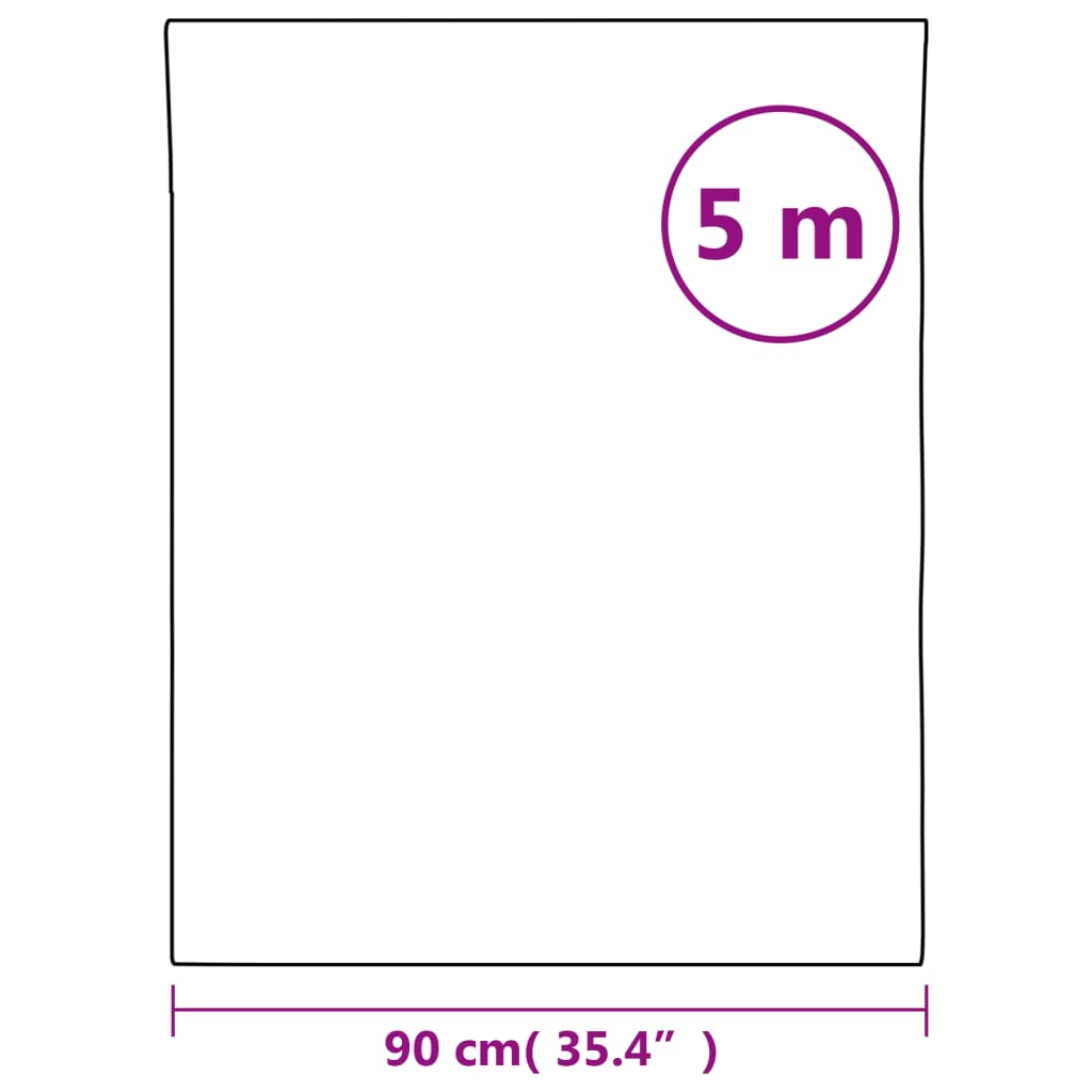 vidaXL Meubelfolies zelfklevend 90x500 cm PET zilverkleurig