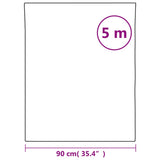 vidaXL Meubelfolies zelfklevend 90x500 cm PET zilverkleurig
