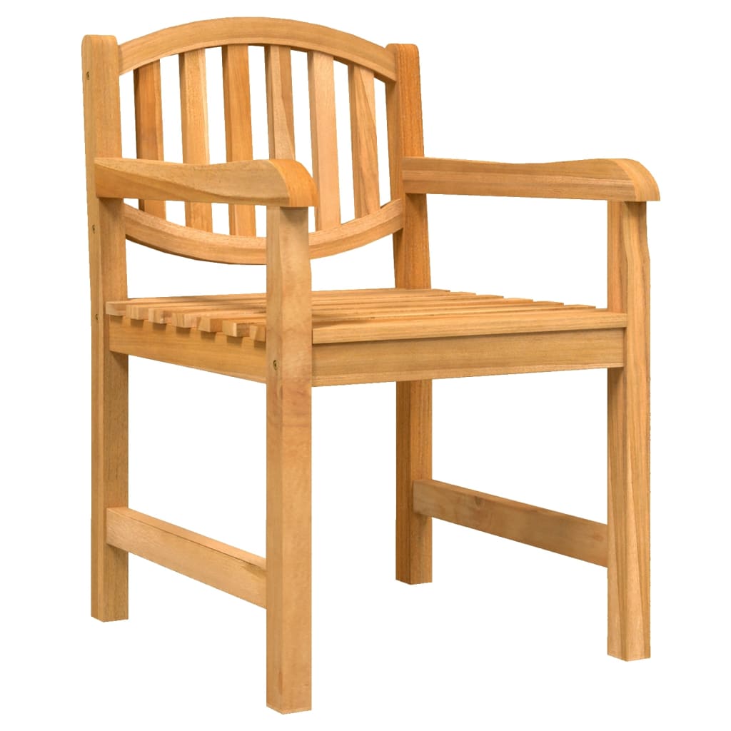vidaXL Garden Chairs 4 pcs 58x59x88 cm Solid Teak Wood