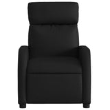 vidaXL Massagestoel Kunstleer Zwart