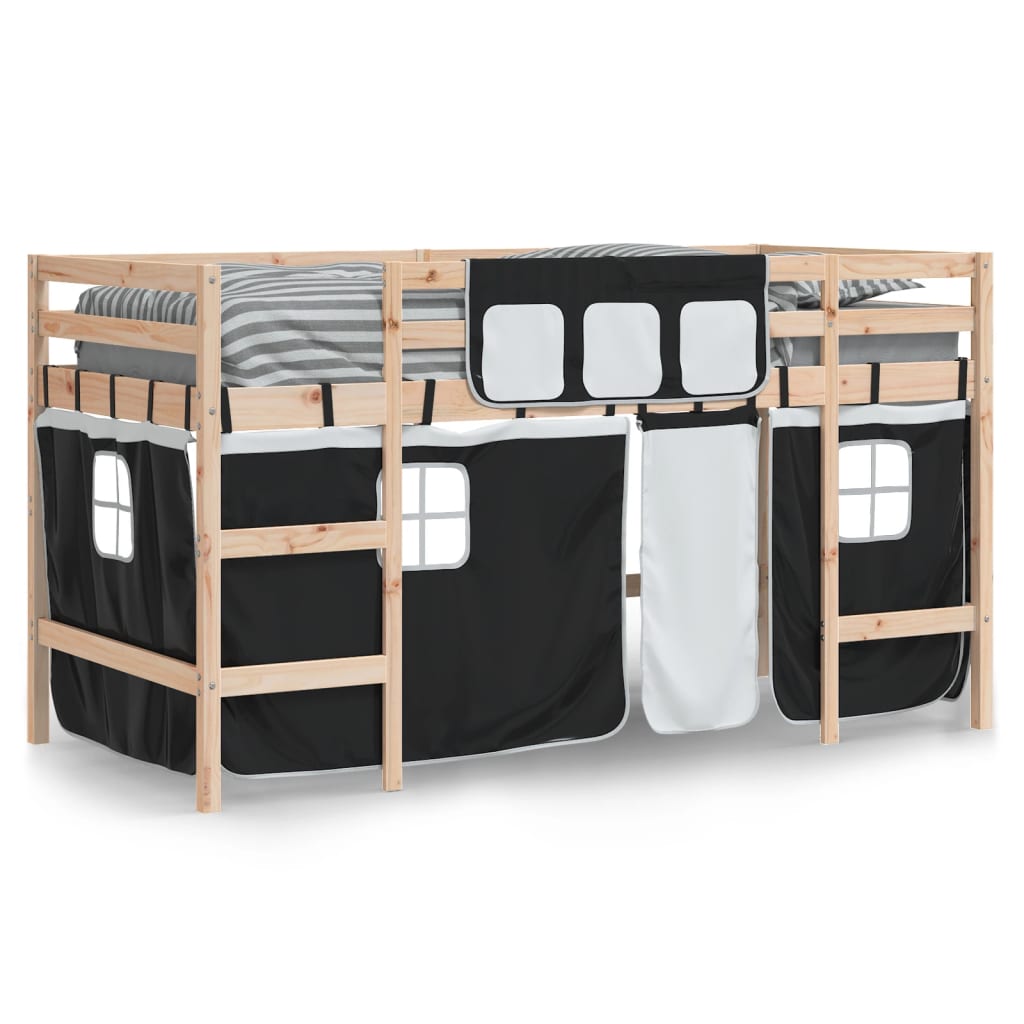 vidaXL Planche à roulettes pour enfants avec gordijnen 80x200 cm massif vert