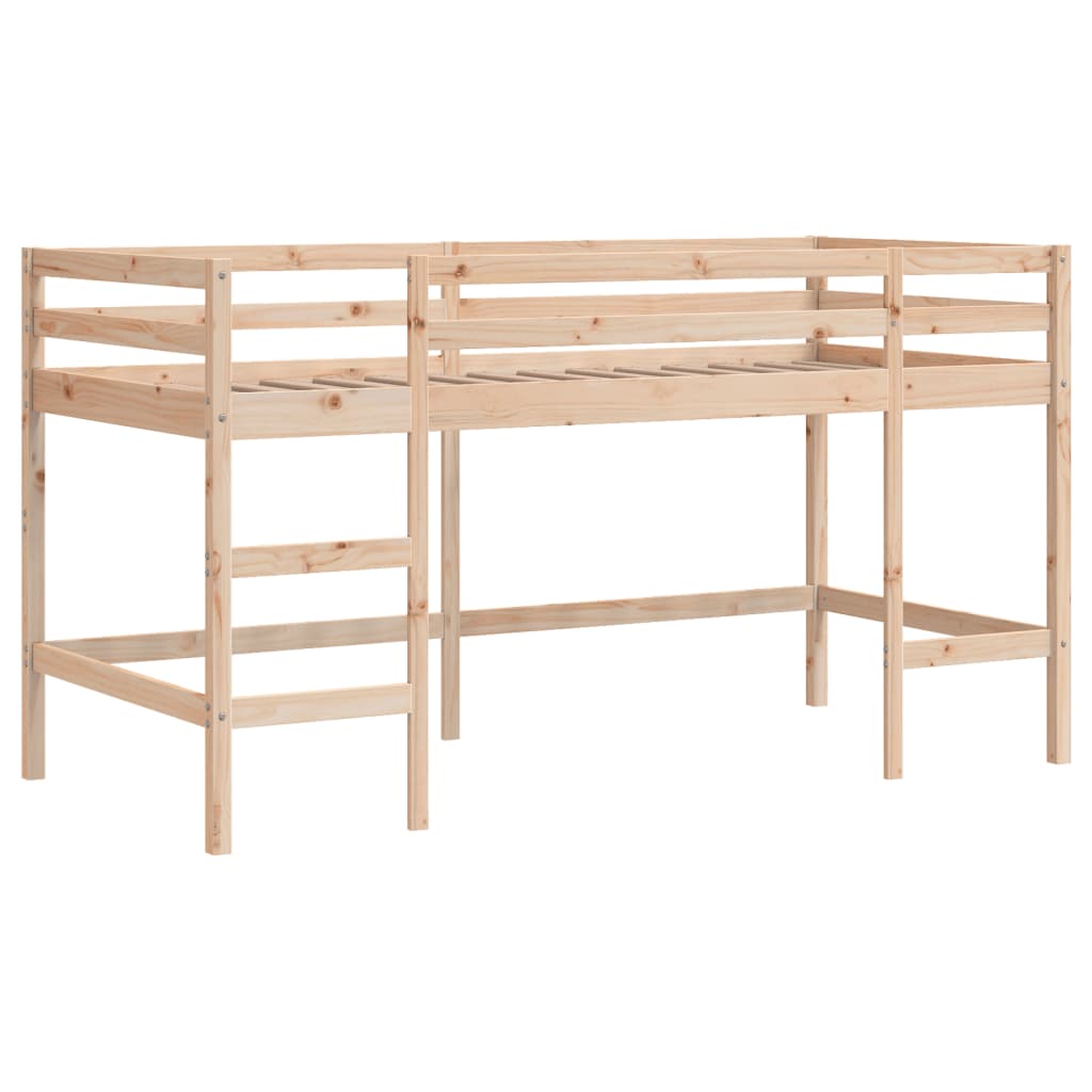 vidaXL Planche à roulettes pour enfants avec gordijnen 80x200 cm massif vert