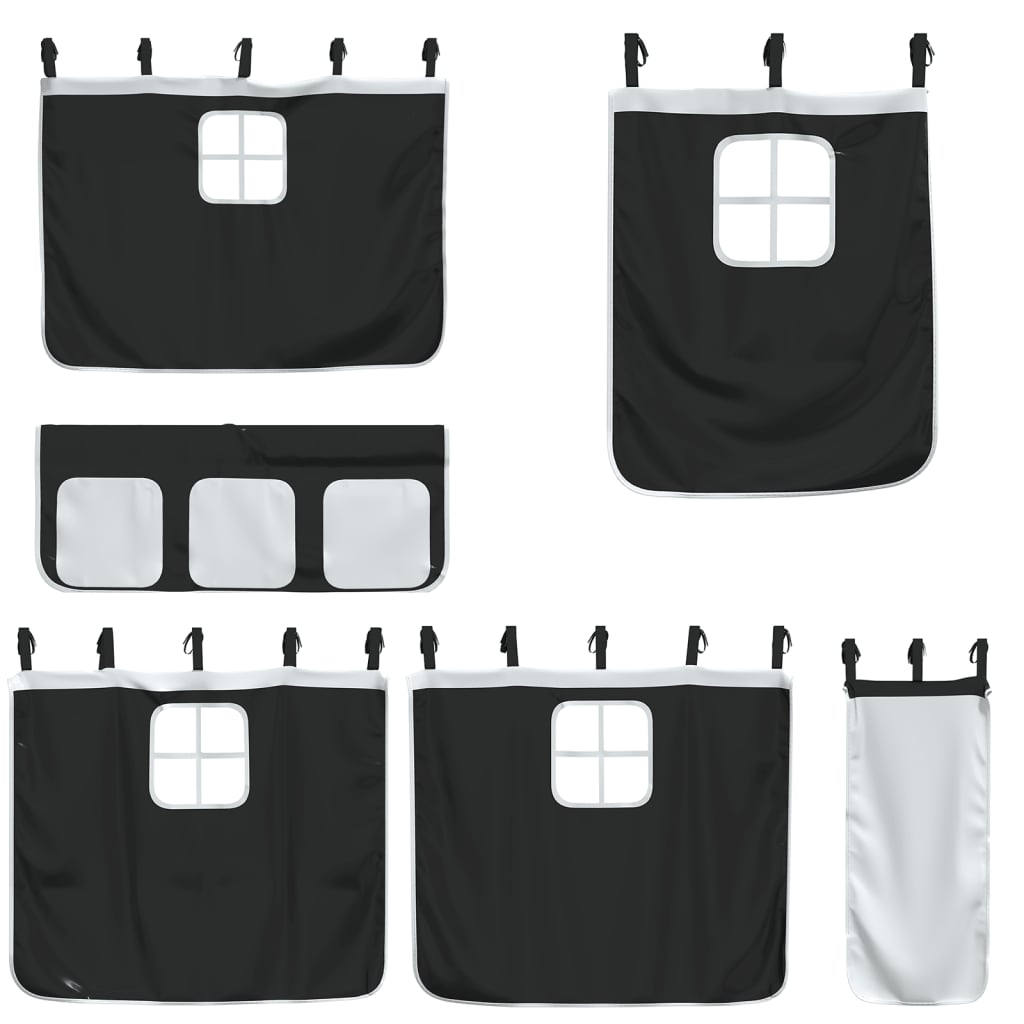 vidaXL Planche à roulettes pour enfants avec gordijnen 80x200 cm massif vert