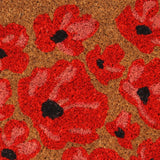 vidaXL Deurmat 40x60 cm getufte kokosvezel naturel