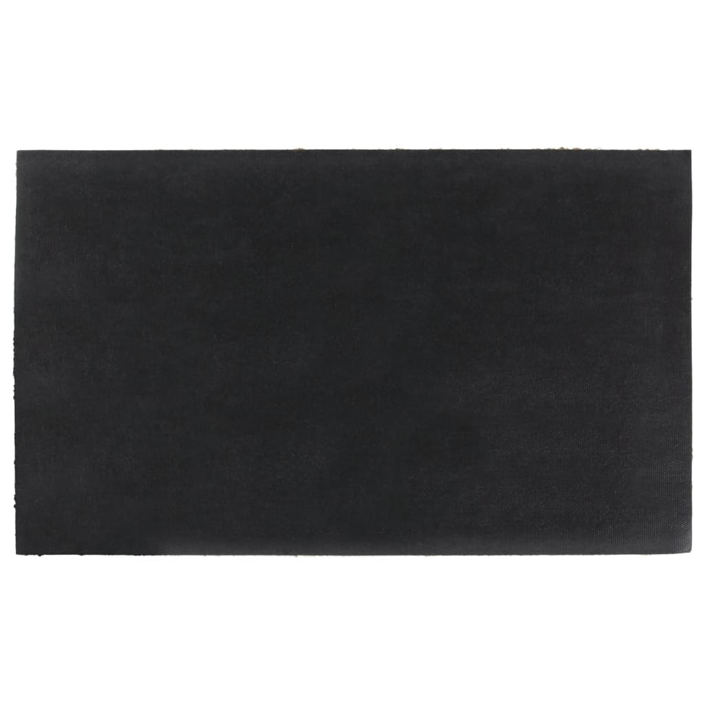 vidaXL Deurmat 40x60 cm getufte kokosvezel naturel