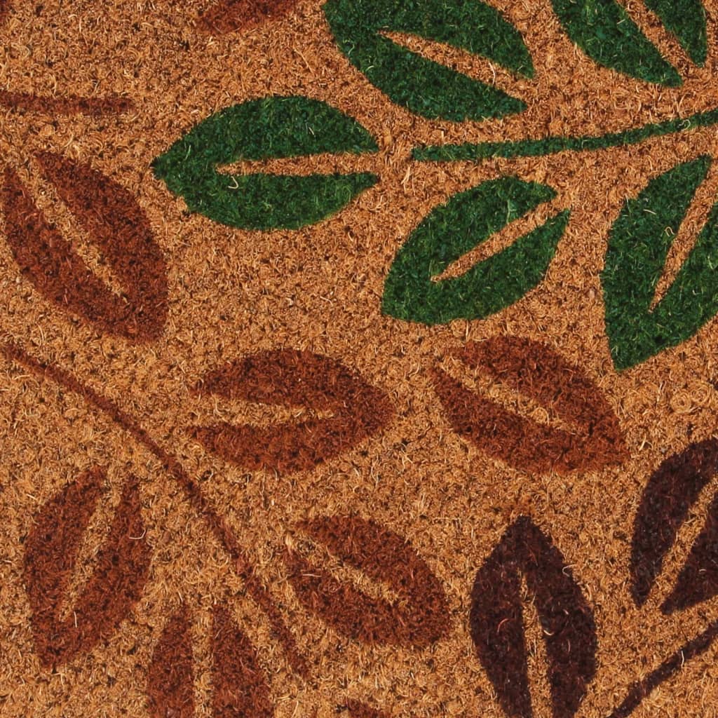vidaXL Deurmat 40x60 cm getufte kokosvezel naturel