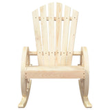 vidaXL Schommelstoelen 2 st Adirondack massief vurenhout